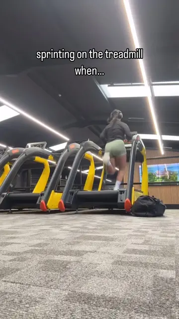 Gym girl fail#funny #fyp #workout #gym #fail 