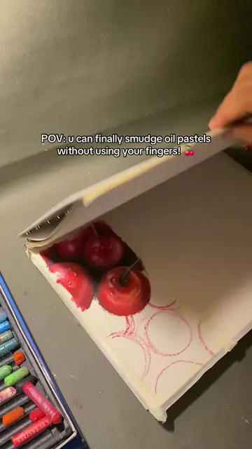 u can finally draw and smudge oil pastels without using fingers! U can use the b