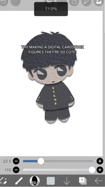 traditional on digital art idea! #digitalart #mobpsycho100 #viral #creative #ibi