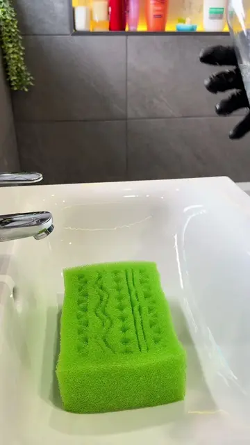 This surprised me and I LOVED it!! Minty sudsy and so fun to squeeze!  Who would