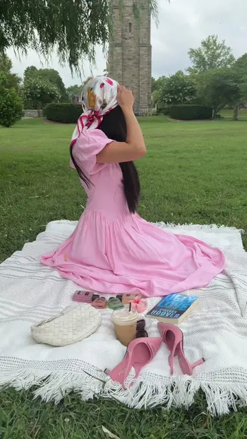 Picnic with my fav hair and body mist @Valentino.Beauty 🌸 AD @valentino.beauty 