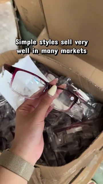 Simple styles sell very well in many markets  #factory #eyewear #glasses #B2B #w