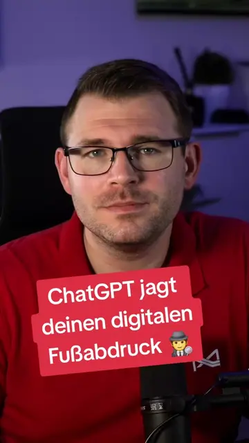 ⚠️ Deine Daten stehen offen im Netz. ➡️ ChatGPT kann sie für dich löschen - auto