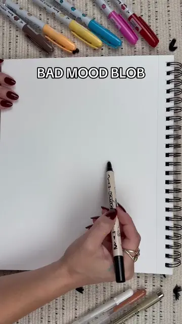 blobs for bad mood days 😤🫟 I often talk about shifting from overthinking to fl