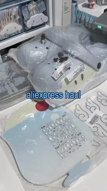 hhello… blue aliexpress haul yippeeee ! #cute #unboxingvideo #blue #aliexpress #
