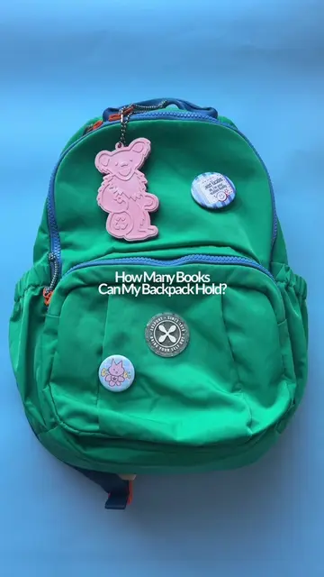 Let's find out how many books fit inside this backpack... 🔍📚🎒 Explore more cu