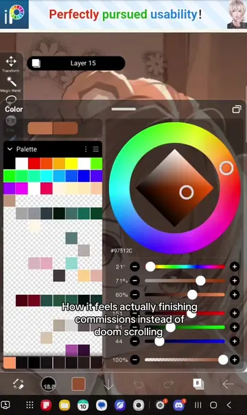 At least I don’t ghost clients and finish on time unlike some ppl #fyp#artcommis