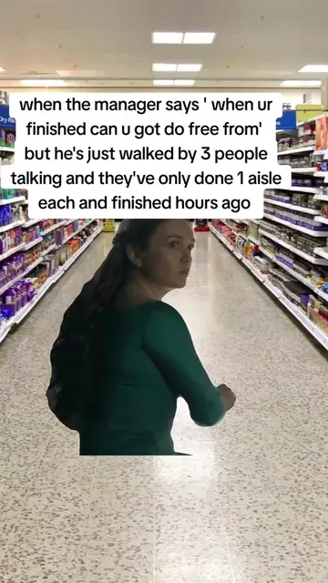 when your short staffed but manager doesn't know how to delegate and chooses to 