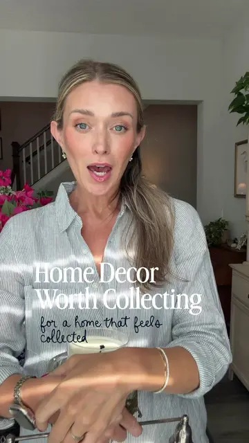 the best homes aren't made in one shopping trip... they're collected. 🤍 Looking