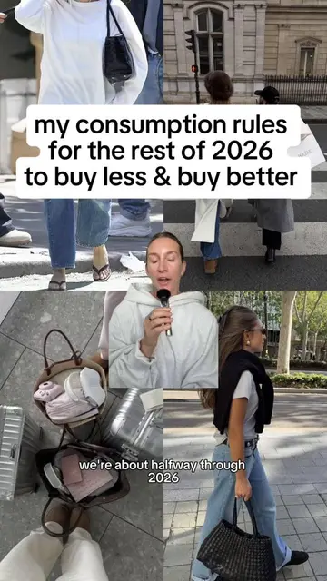 My consumption rules for the rest of 2026 🫡 we still have 6 months to go, and i