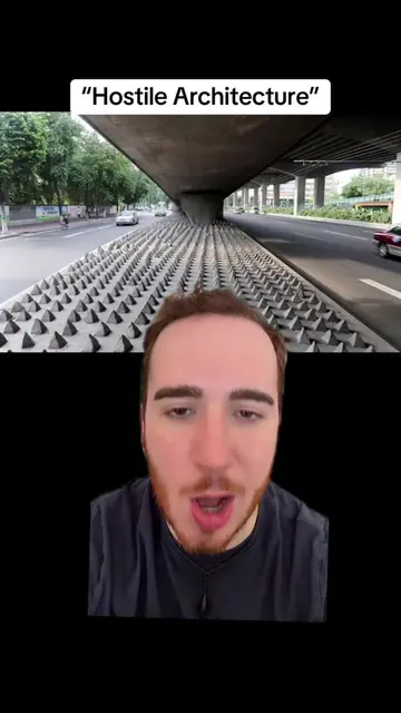 How Hostile Architecture Works #money 