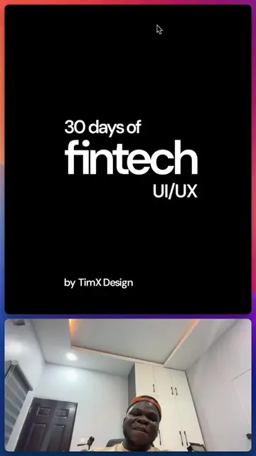 I’m taking on a 30-day fintech design challenge, where I’ll explore and redesign
