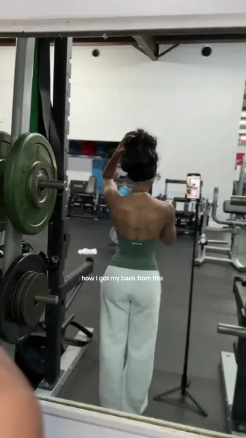 how I unbigged my back🤝 I didn’t like having a very muscular back so I stopped 