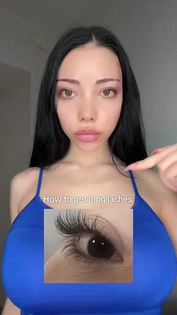 How to have healthy lashes 💙 This egg + olive oil mask nourishes and strengthen