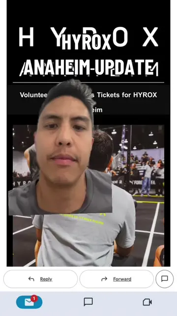 HYROX Anaheim registration has been postponed #greenscreen 