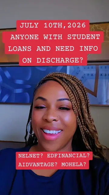 JULY 10th IS HERE! HAVE YOU APPLIED FOR STUDENT LOAN DISCHARGE? YOU'RE PROBABLY 