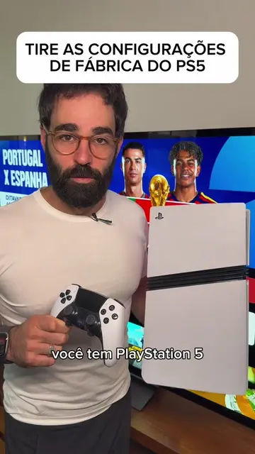 🎮 Se você nunca mexeu nas configurações do seu PlayStation 5, provavelmente est