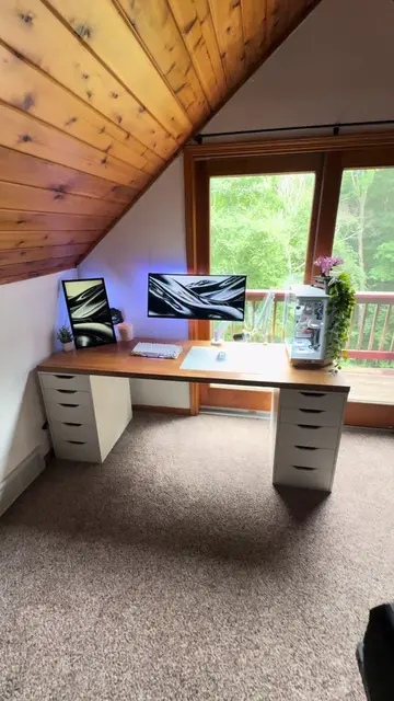 ultrawide is back😛#techtok #GamingSetup #cleansetup #cozyroom #setupgaming 