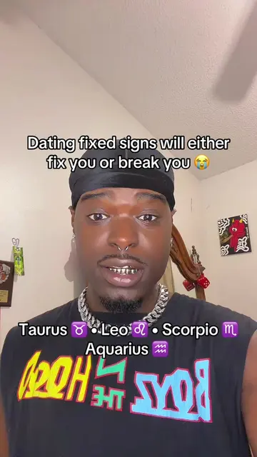 astrology tiktok 101: dating fixed zodiac signs is not for the weak 😭 but it co