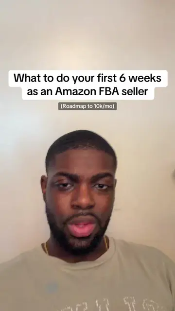 What to do your first 6 weeks as an Amazon FBA seller #amazonfba #sellonamazon #