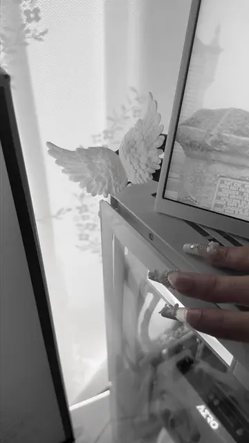 my white pc build #lianlio11dynamic #whitesetup #setups #pcbuild #techtok 