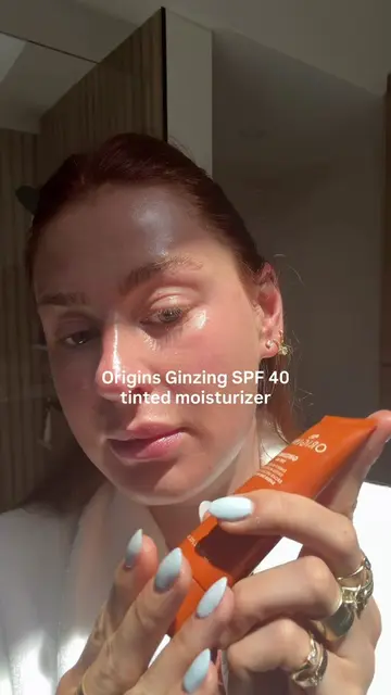 The easiest way to simplify my morning routine. The new Origins GinZing SPF 40 T
