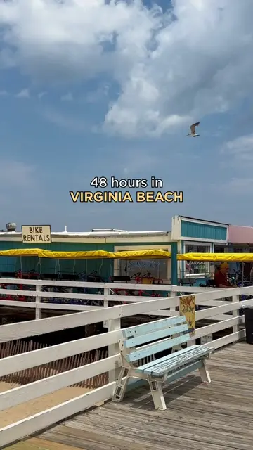 How I spent 48 hours in Virginia Beach ☺️☀️ #virginiabeach #vabeach #beach #virg