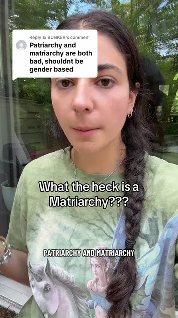 Replying to @BUNKER I wanna live in a matriarchy!!!! #matriarchy #patriarchy #fe