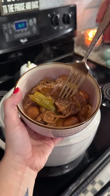 Nothing beats a classic Dutch oven pot roast. 🥩🥕 Slow roasted until it’s fall-