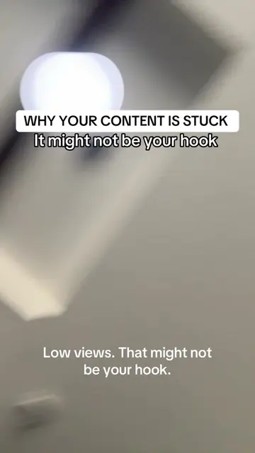 Low views? It might not be your hook. Sometimes it’s what happens after it that 