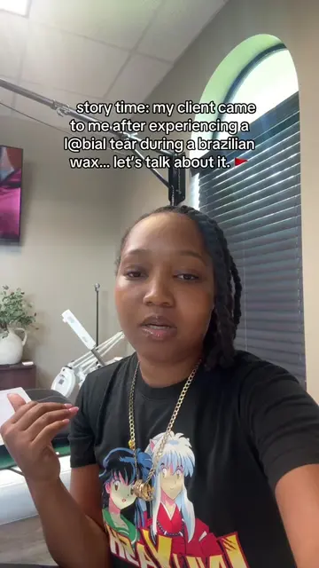 story time: my client came to me after experiencing a labial tear during a brazi