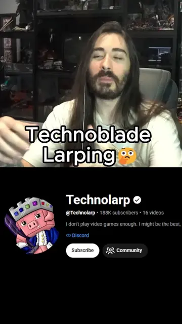This is so f'ed up #penguinz0 #moistcr1tikal #technoblade #technolarp #Minecraft