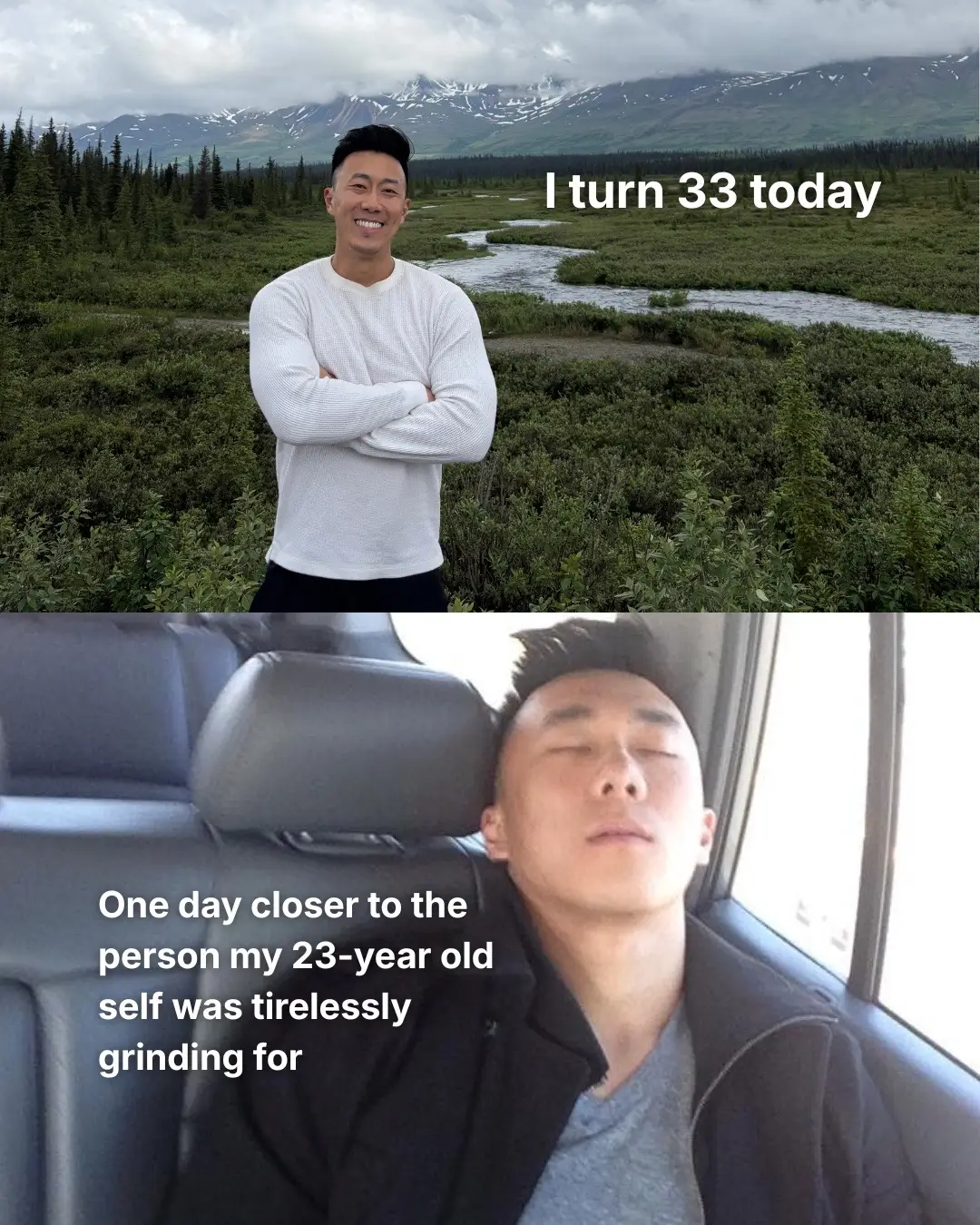 I turn 33 today