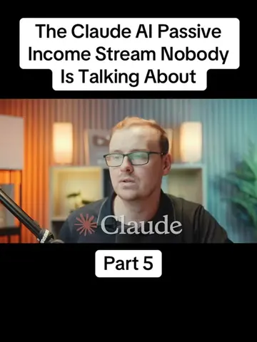The Claude AI Passive Income Stream Nobody Is Talking About #ClaudeAI #AITools #