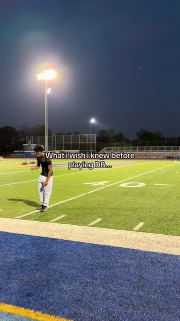 Wish someone told me this when I started. #db #football #footballtips #cornerbac