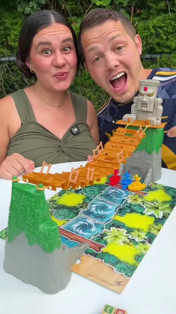 Come play forbidden bridge with us #Boardgames #games #classicgames 