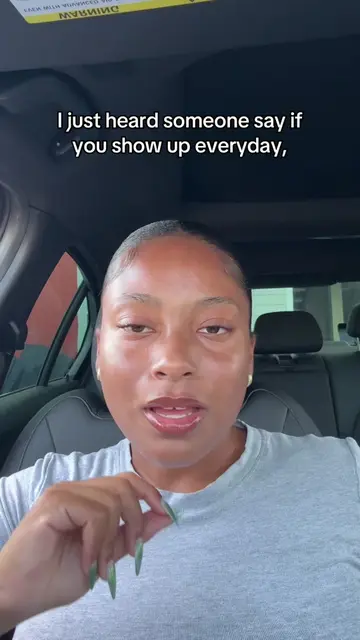 If you show up every day, the results will too…🔥