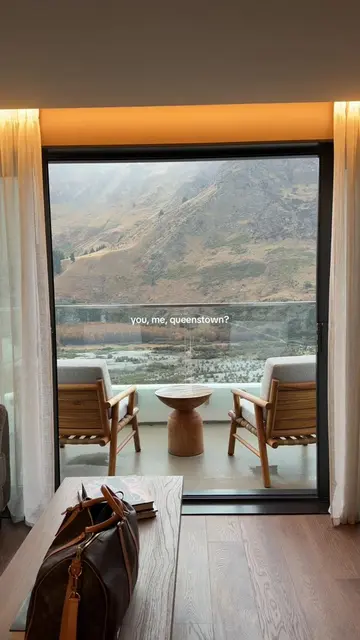 No I love it here😭😭😭 #queenstown #newzealand (📍Coronet Ridge Resort) 