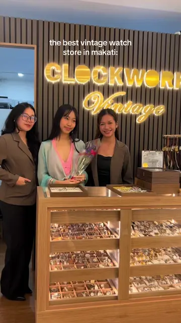 so grateful!! thank you so much @@clockworkvintage on ig 💗 📍Cityland Makati Ex