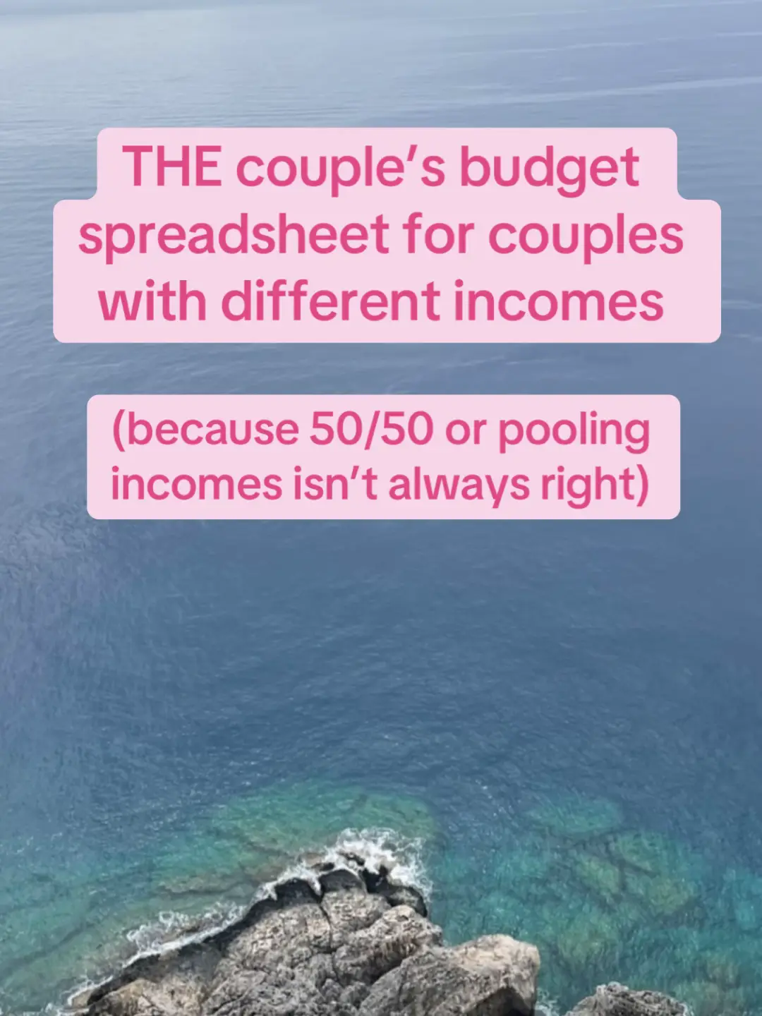 (when splitting bills 50/50 or pooling incomes just doesn’t feel right) #budgeti