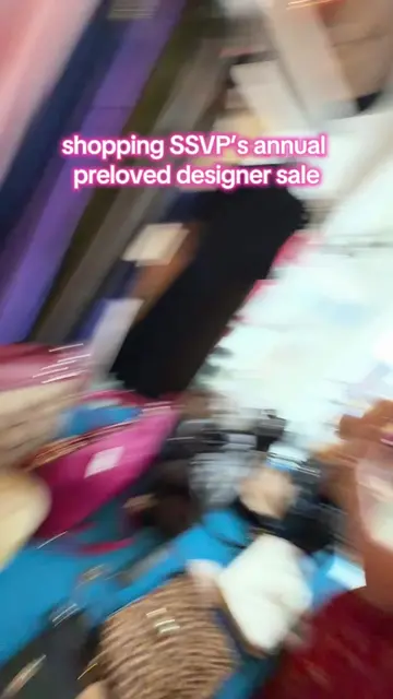 shop with me at @ssvpshop_sg annual preloved designer sale! on today only (11 Ju