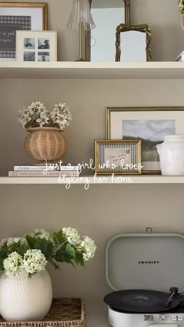 just a girl who loves styling her home.. with lots of florals ✨🤍 #styling #Home