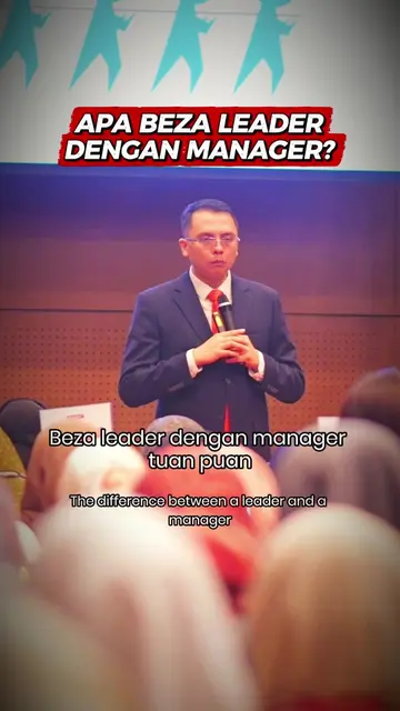 Anda tahu tak beza leader dengan manager ni sebenarnya? #AmazingCEO #FunnelEvo10