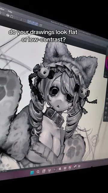 an easy way to make your drawings look deeper! never underestimate blending mode