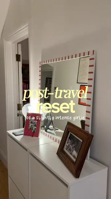 my post-travel non-negotiables in order to remain a functioning human being 🤠 #