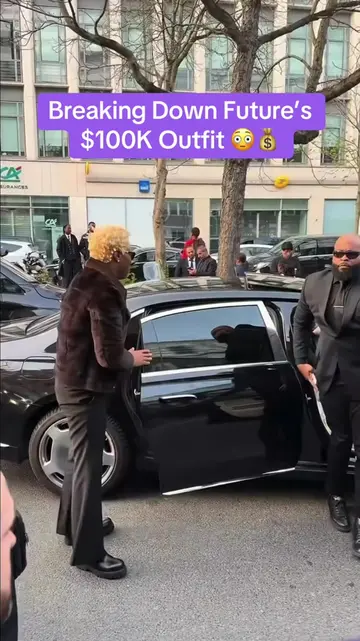 Future stepped out in a luxury fit featuring pieces from Louis Vuitton, Prada, a