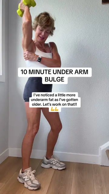 That underarm area can definitely become a bit more stubborn as we age, but that