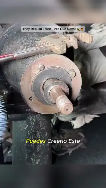 OldTireGetsaSecondLife#TireRestoration#AmazingProcess#RecyclingIdeas#HowItsMade#
