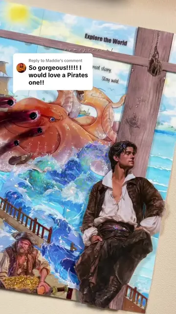 Replying to @Maddie Hello my loves, happy weekend! ❤️ Here’s a pirate themed spr