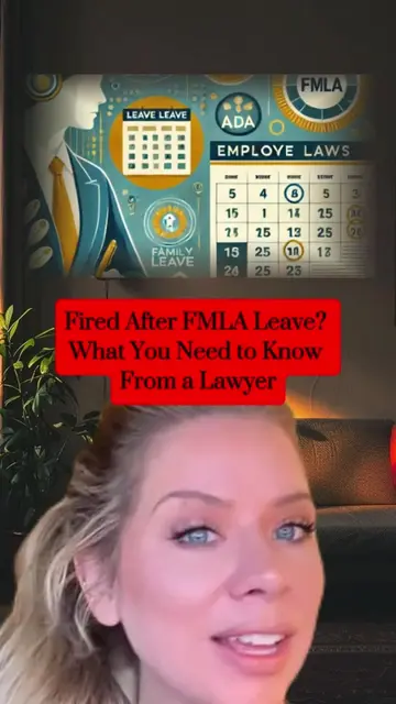 Fired After FMLA Leave? What You Need to Know From a Lawyer #FMLA #employmentlaw